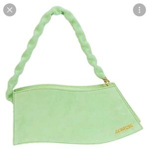 Jacquemus La Vague Suede Shoulder Bag
